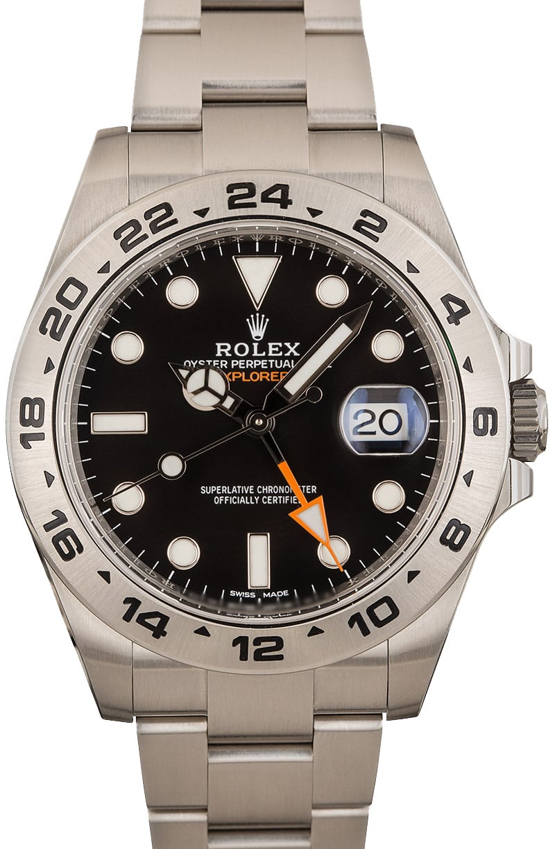 Buy Used Rolex Explorer II 216570 | Bob's Watches - Sku: 150309 x