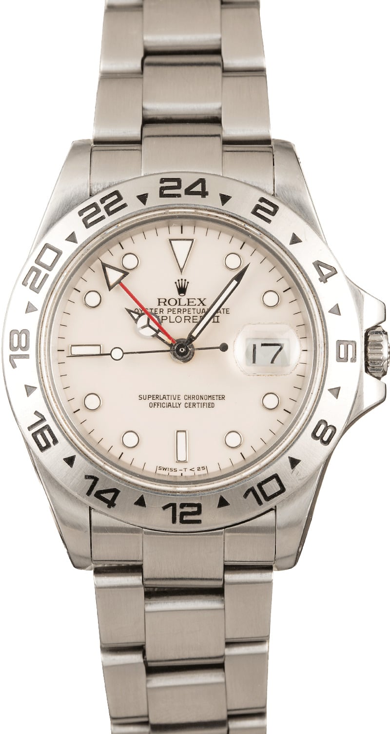explorer 2 cream dial