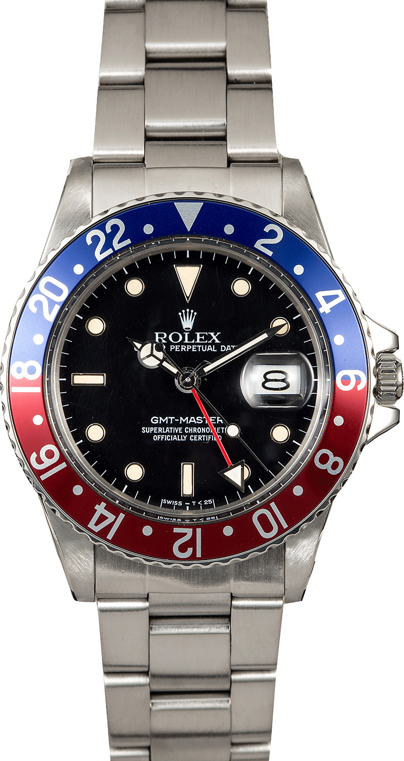 Rolex GMT-Master 16750 Pepsi Insert