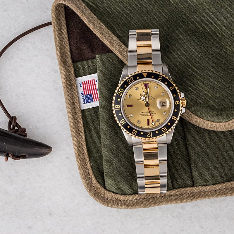 Buy Used Rolex GMT Master II 16713 | Bob's Watches - Sku: 121289