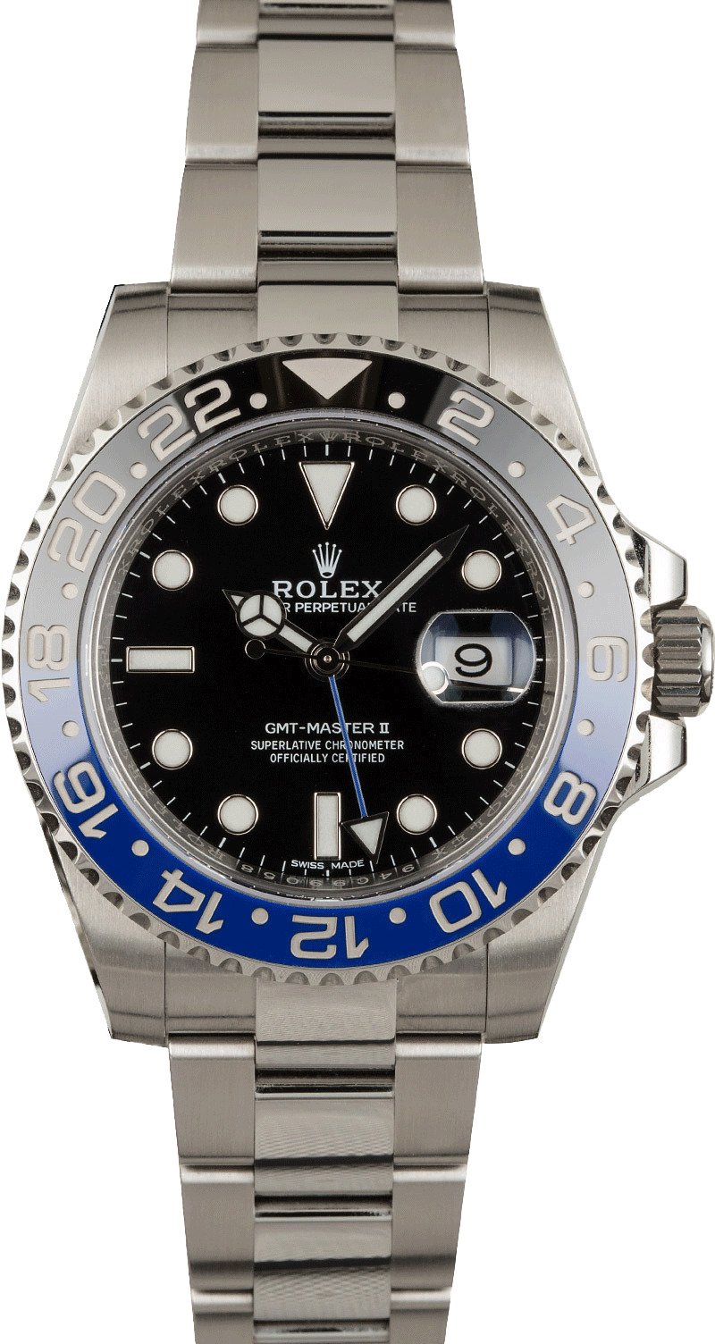 Buy Used Rolex GMT-Master II 116710B | Bob's Watches - Sku: 122672