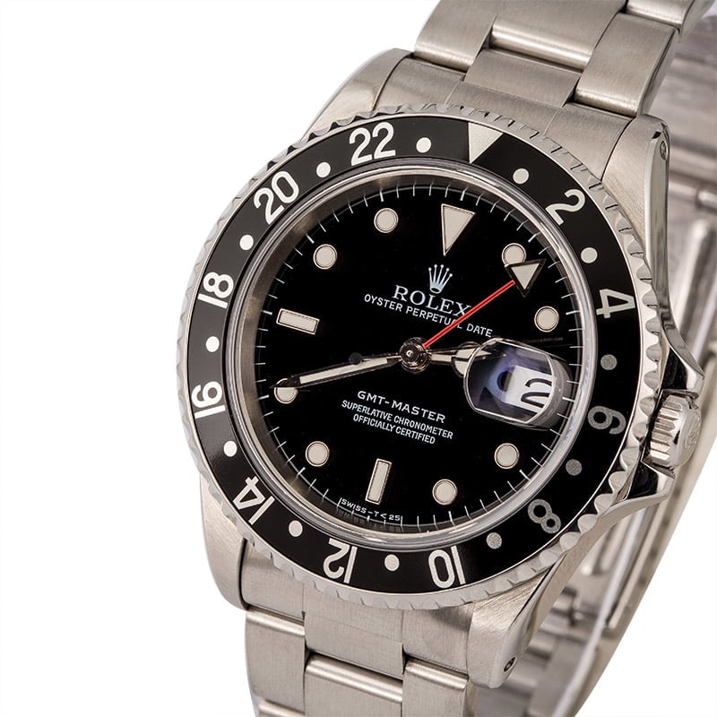 Pre Owned Rolex GMT-Master Steel 16700