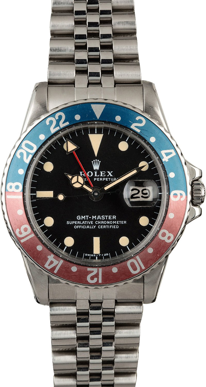 Vintage 1971 Rolex GMT Master 1675