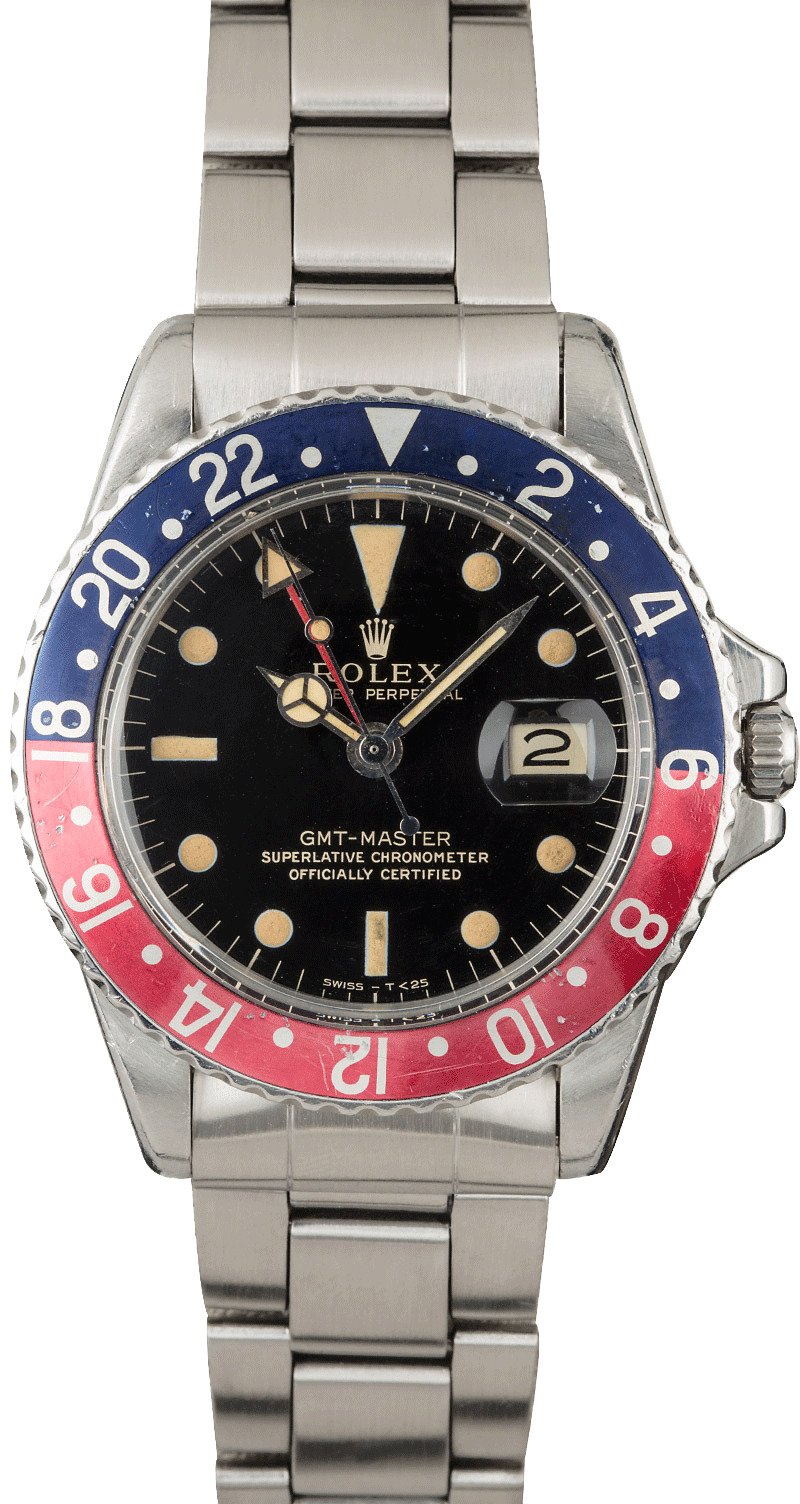 Vintage 1964 Rolex GMT-Master 1675 
