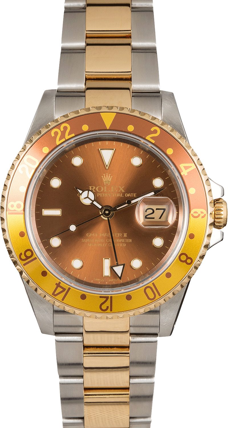 Rolex GMT-Master II Ref 16713 Root Beer