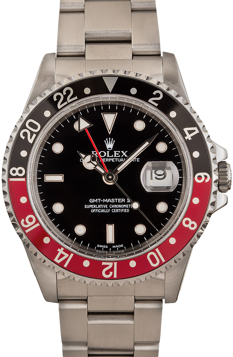 Buy Used Rolex GMT-Master II 16710 | Bob's Watches - Sku: 146652 x