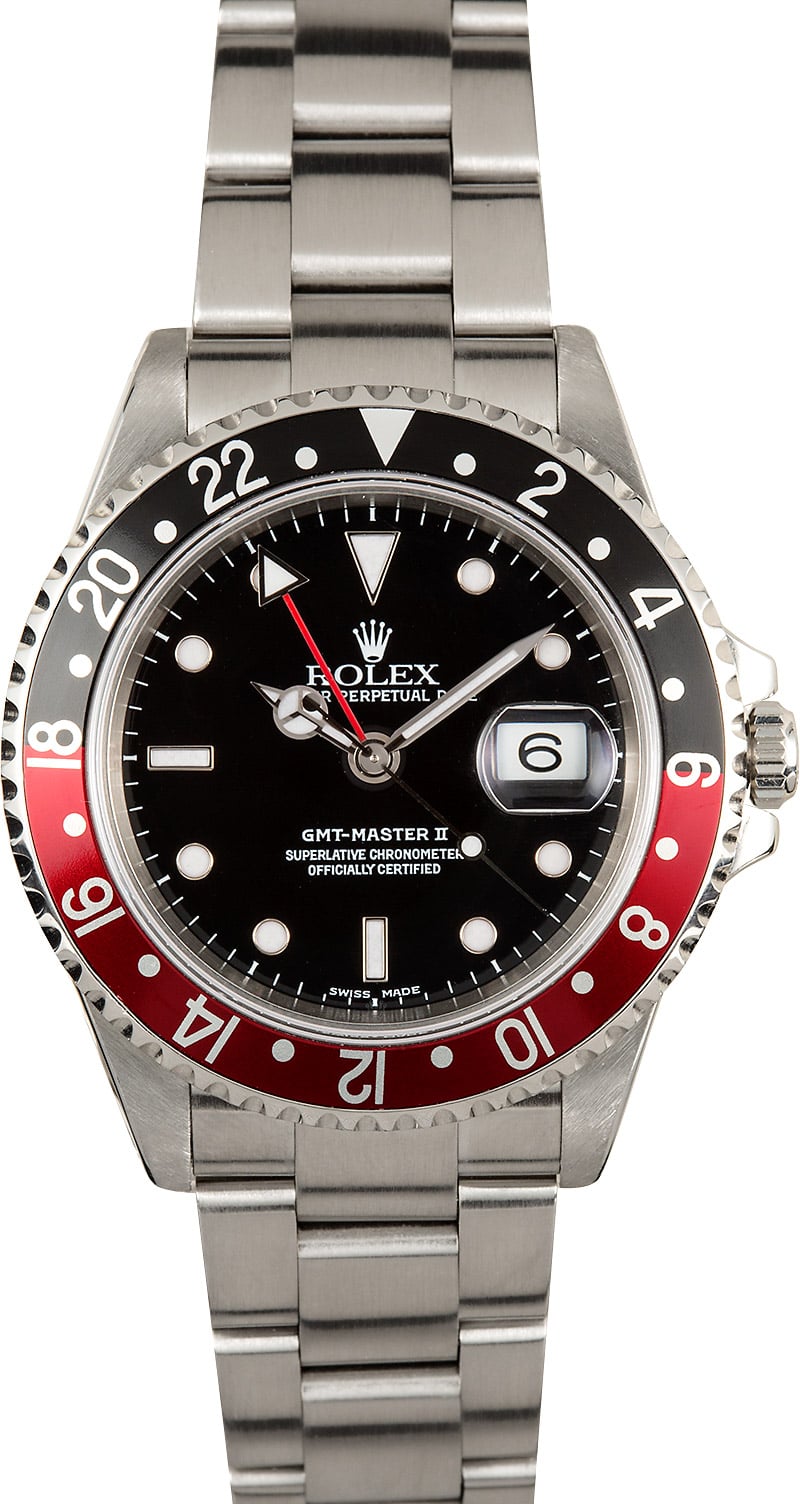 rolex gmt ii coke bezel