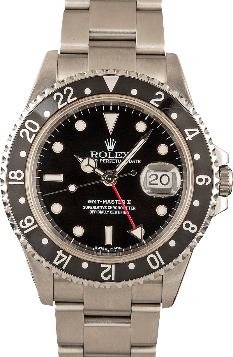 rolex black gmt master ii