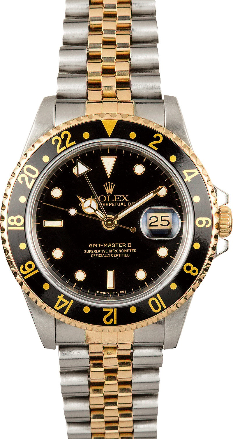 rolex gmt master ii 2 tone