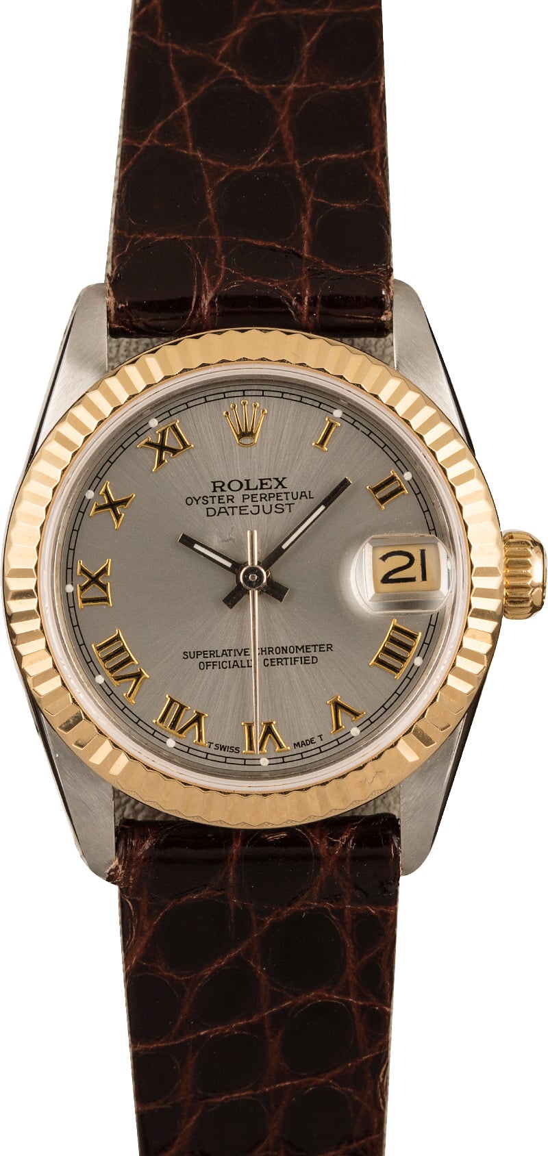 Buy Used Rolex Lady Datejust 68273 | Bob's Watches - Sku: 125041 xx