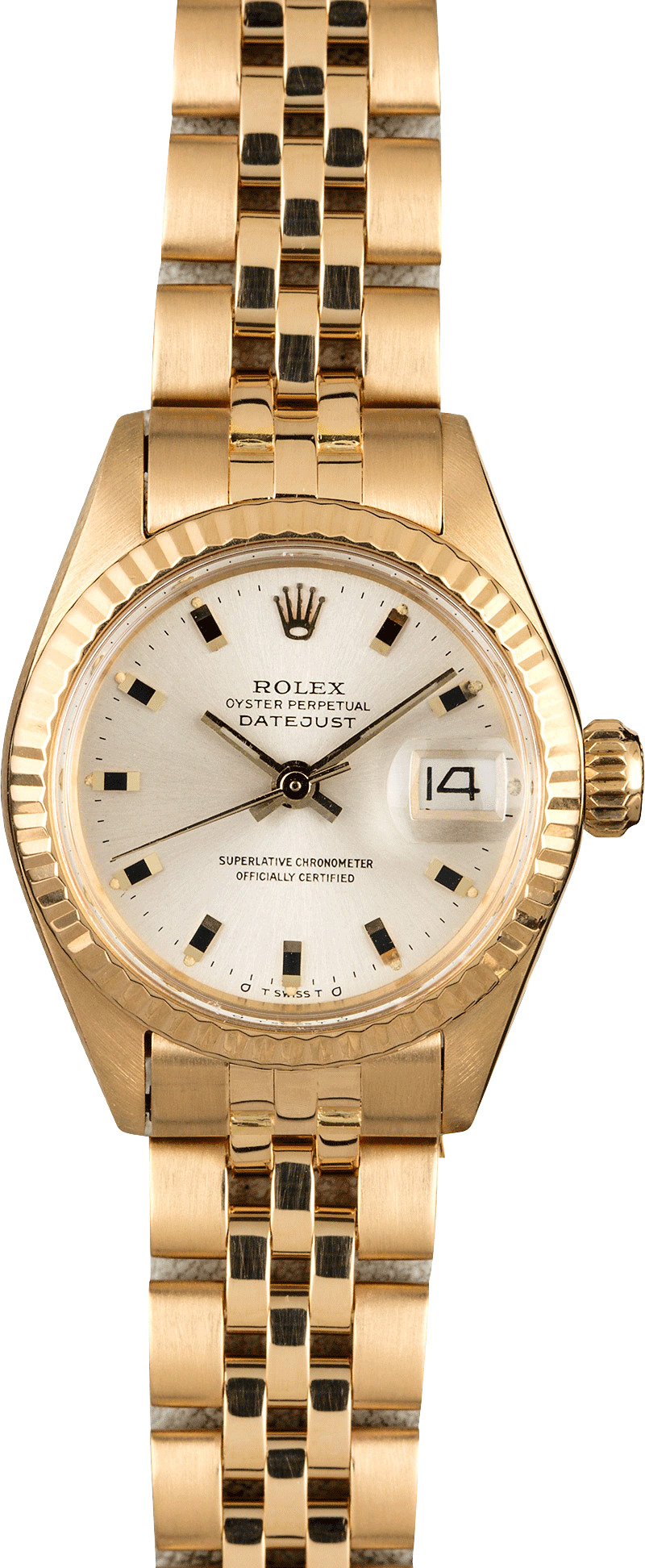 Ladies Rolex Date 6917 Honeycomb
