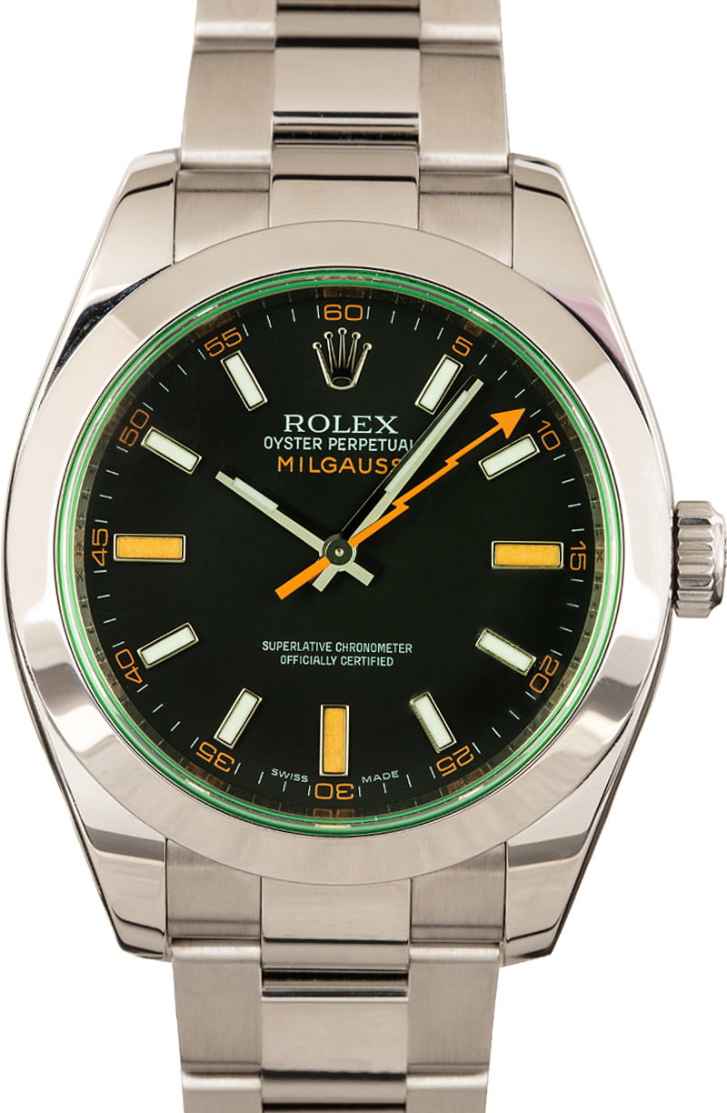 Buy Used Rolex Milgauss 116400 | Bob's 