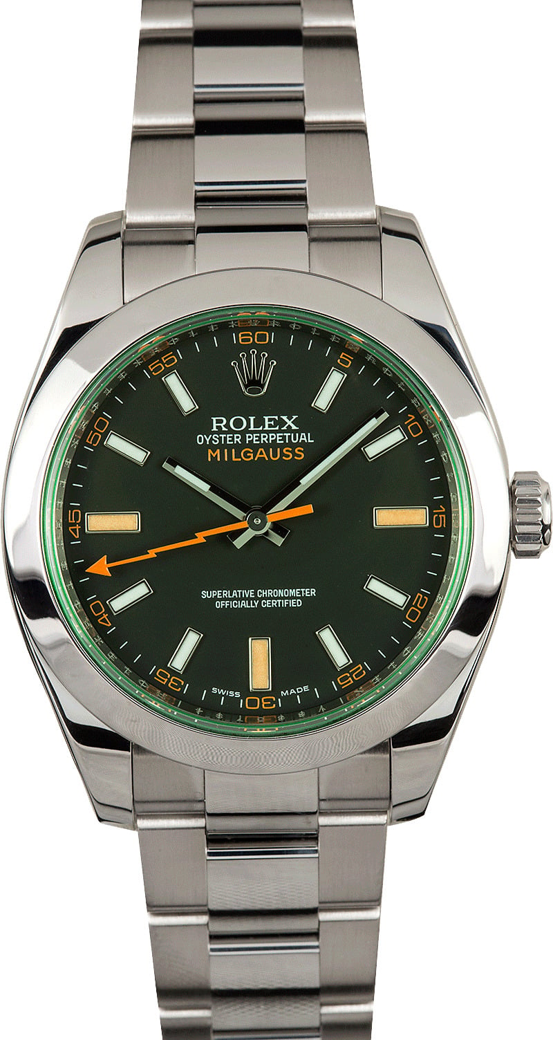 Buy Used Rolex 116400GV | Bob's Watches - Sku: 110298TT