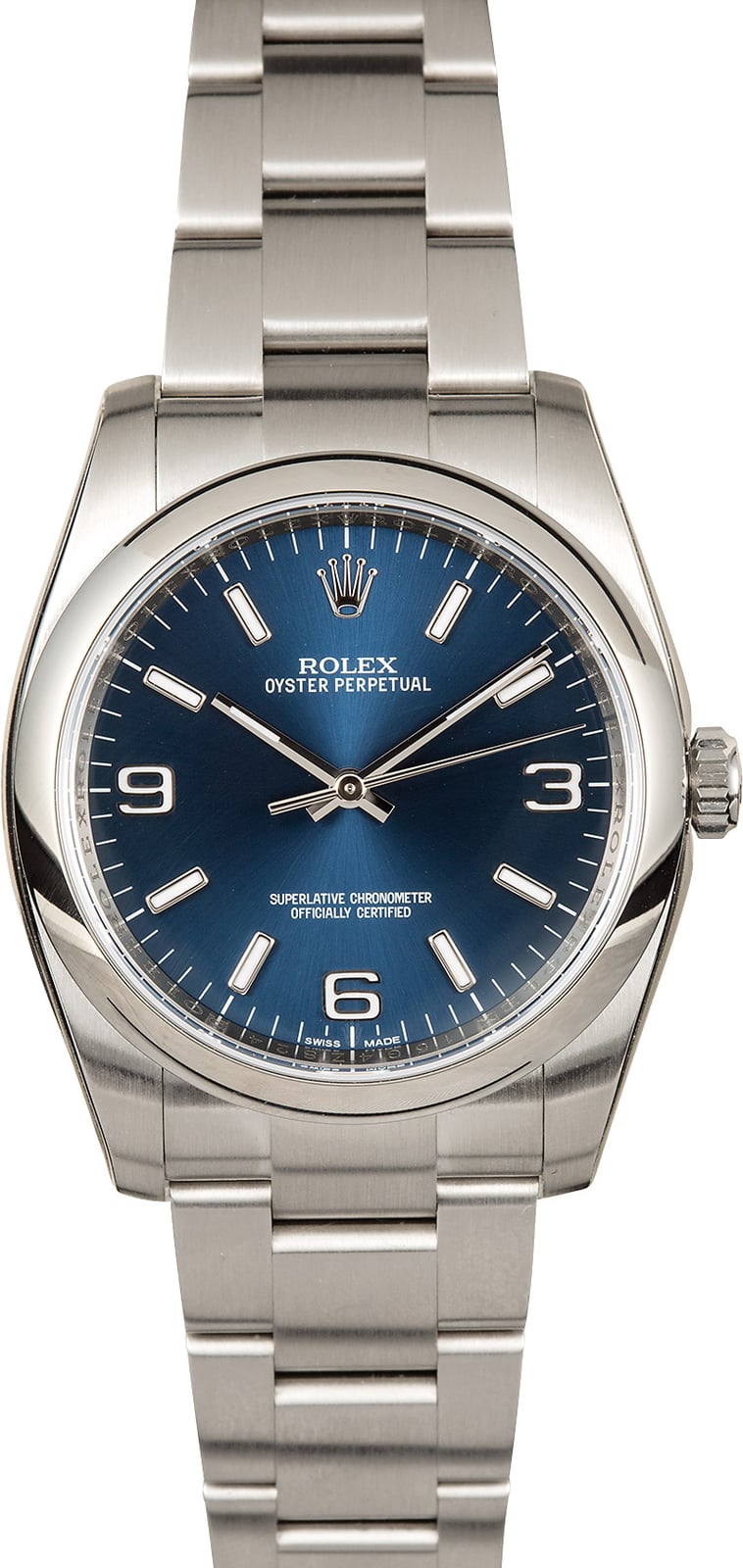 rolex op 36 blue