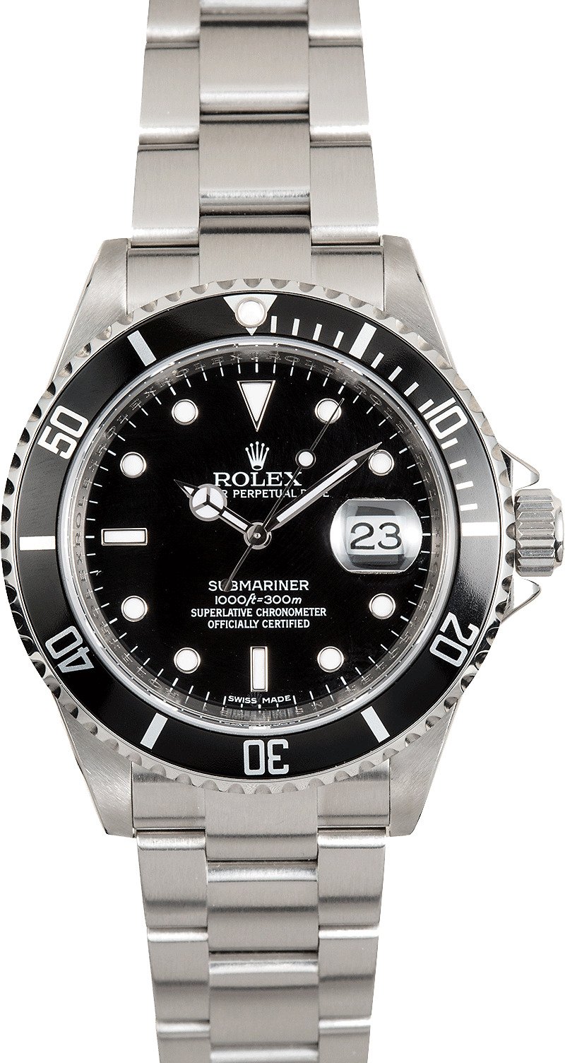 2007 rolex submariner 16610