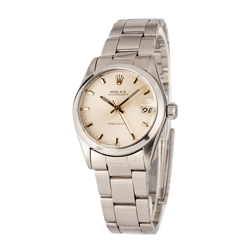 Pre Owned Rolex OysterDate 6466 Mid-Size