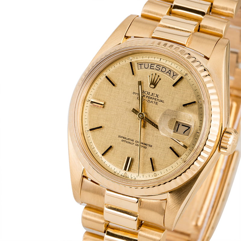 Used Rolex President 1803 Yellow Gold