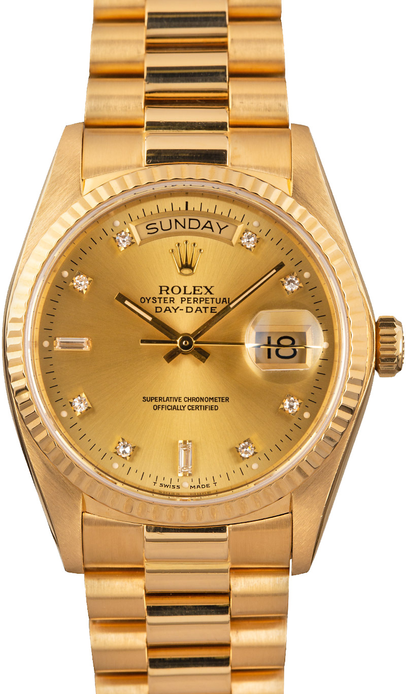 Buy Vintage Rolex President 18038 | Bob's Watches - Sku: 152280