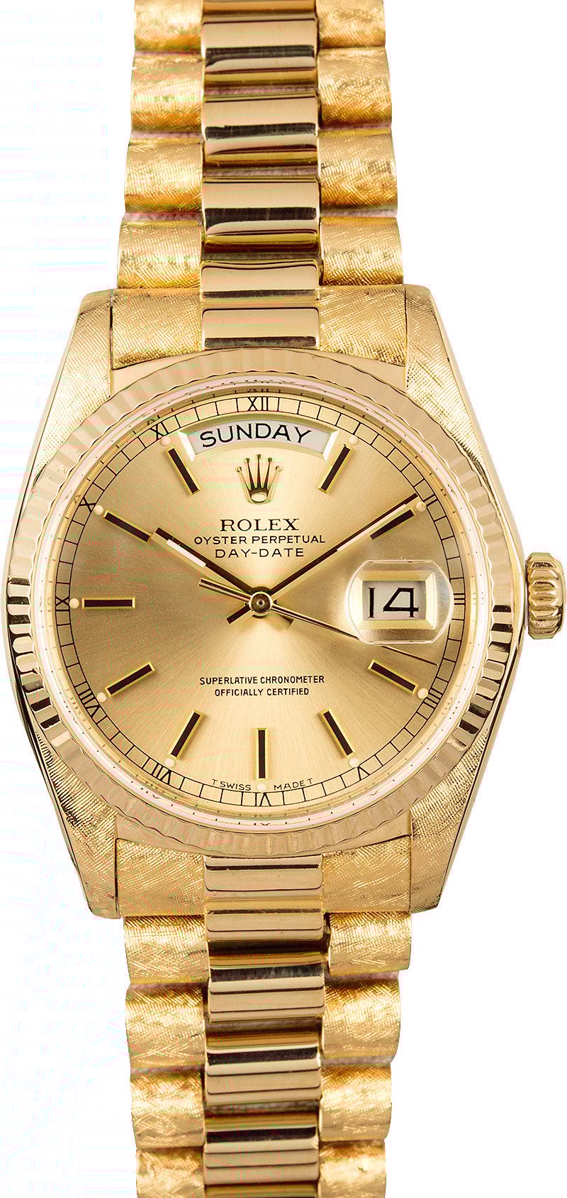 Rolex florentine finish deals