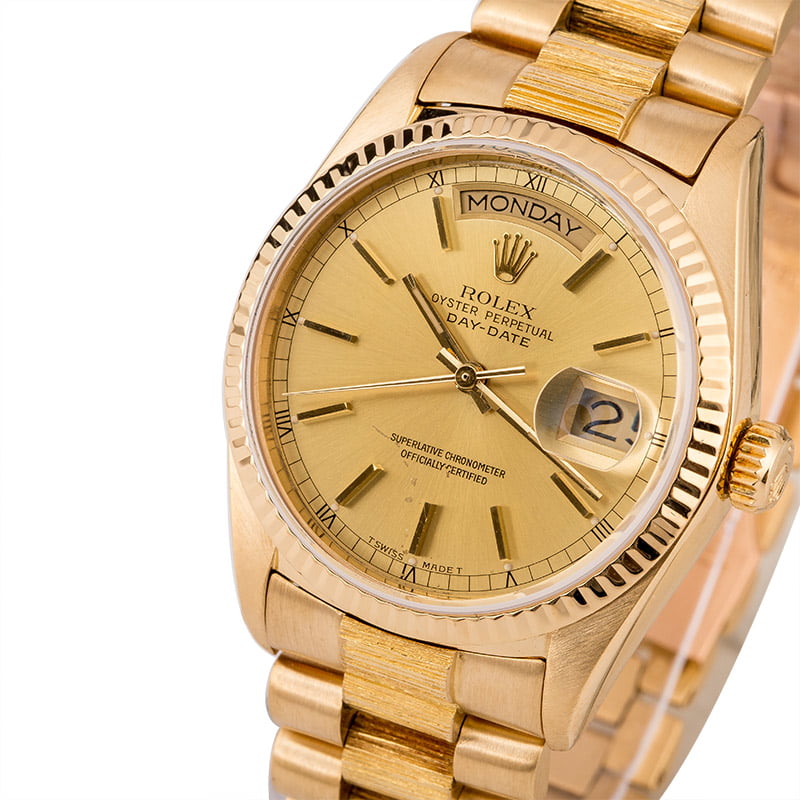 Rolex President 18078 Champagne Dial