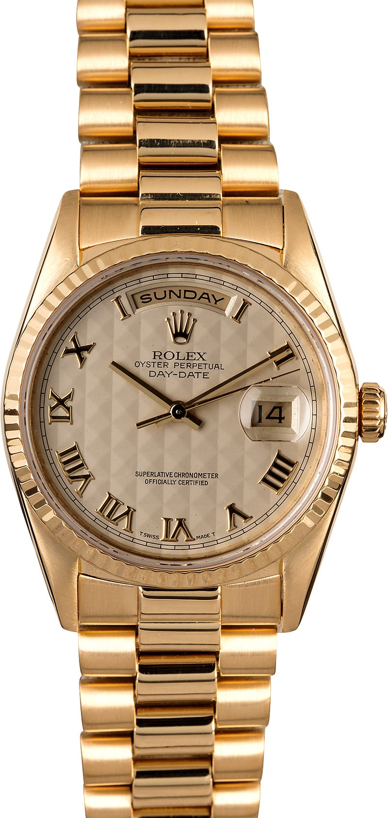 rolex day date pyramid dial