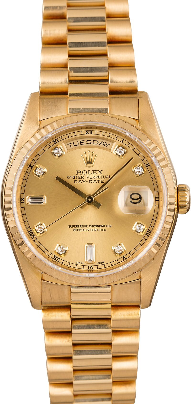 used presidential rolex mens