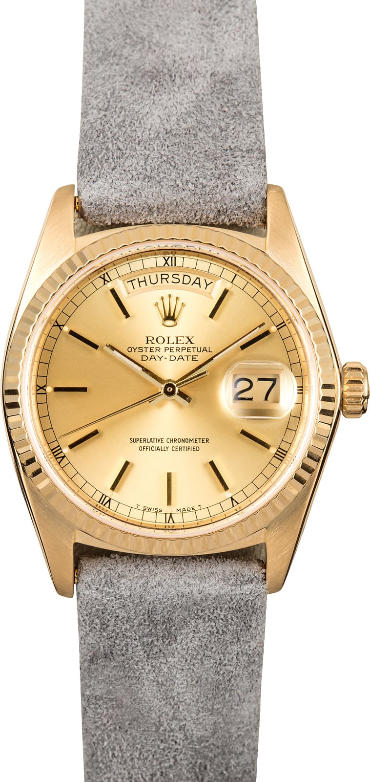 Rolex President DayDate 18038 Leather Strap