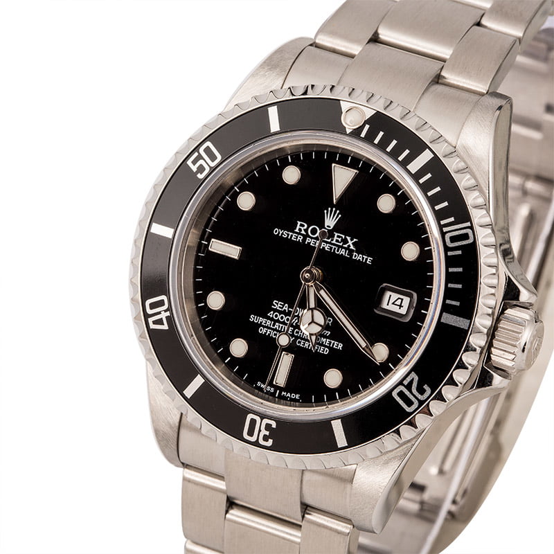 Pre Owned Rolex Sea-Dweller 16600 Stainless Steel