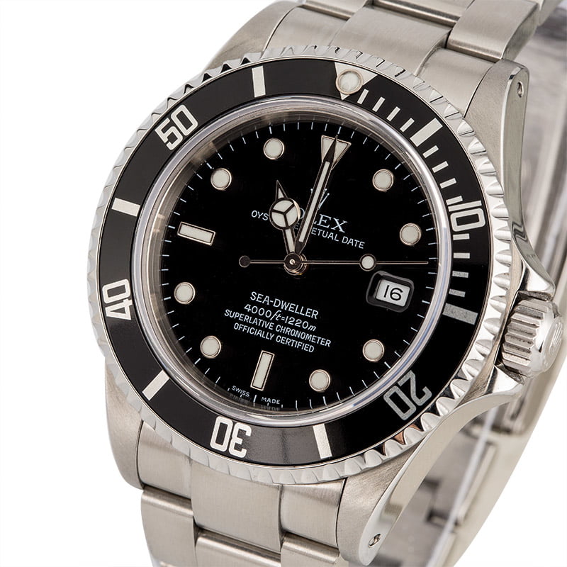 Pre Owned Rolex Sea-Dweller 16600 Stainless Watch