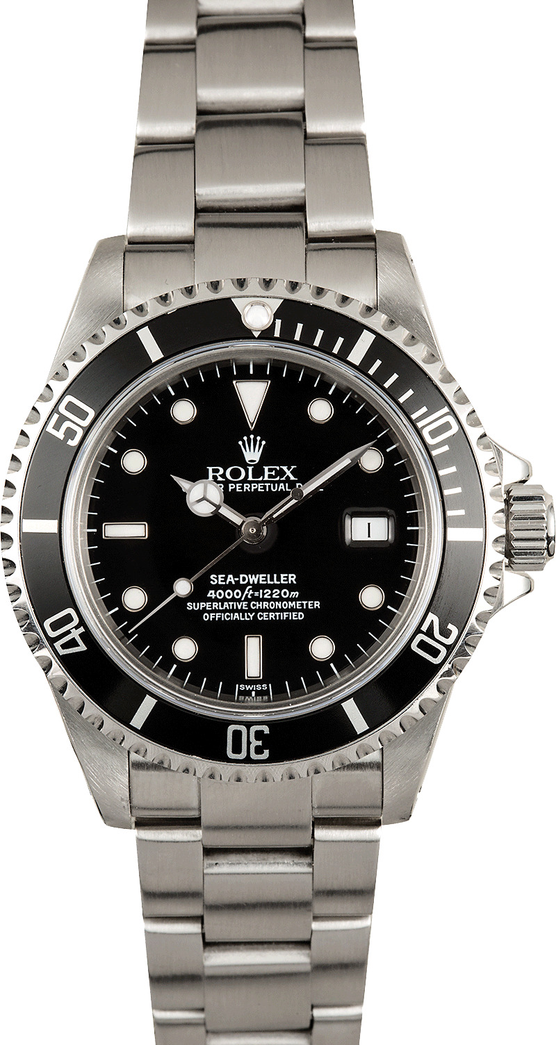 Rolex Sea-Dweller 16600 Black 100 