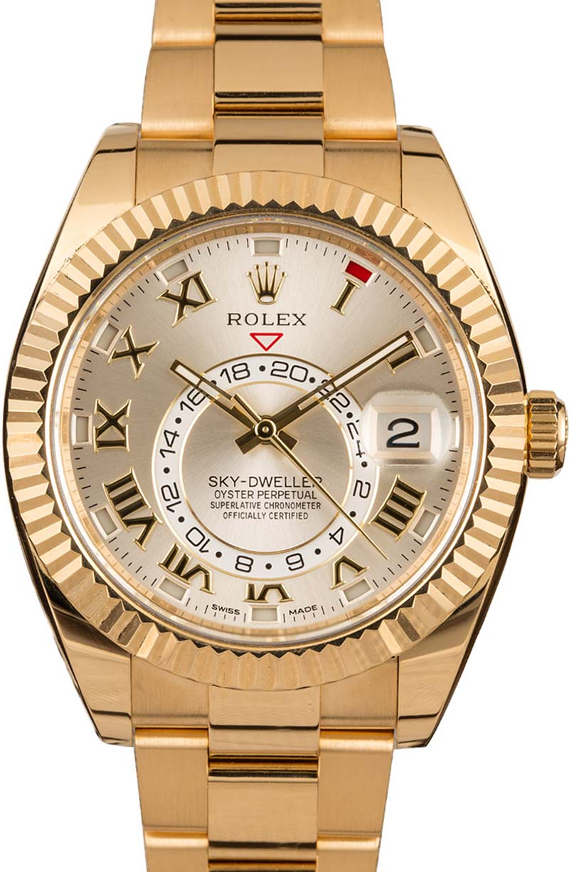 Buy Used Rolex Sky-Dweller 326938 | Bob's Watches - Sku: 160979