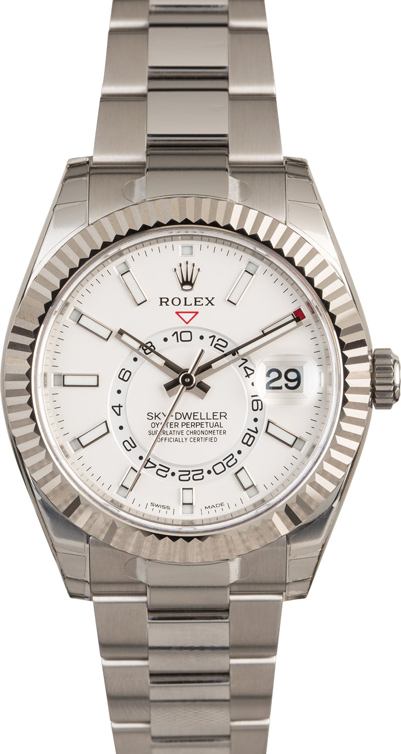 pre owned rolex sky dweller