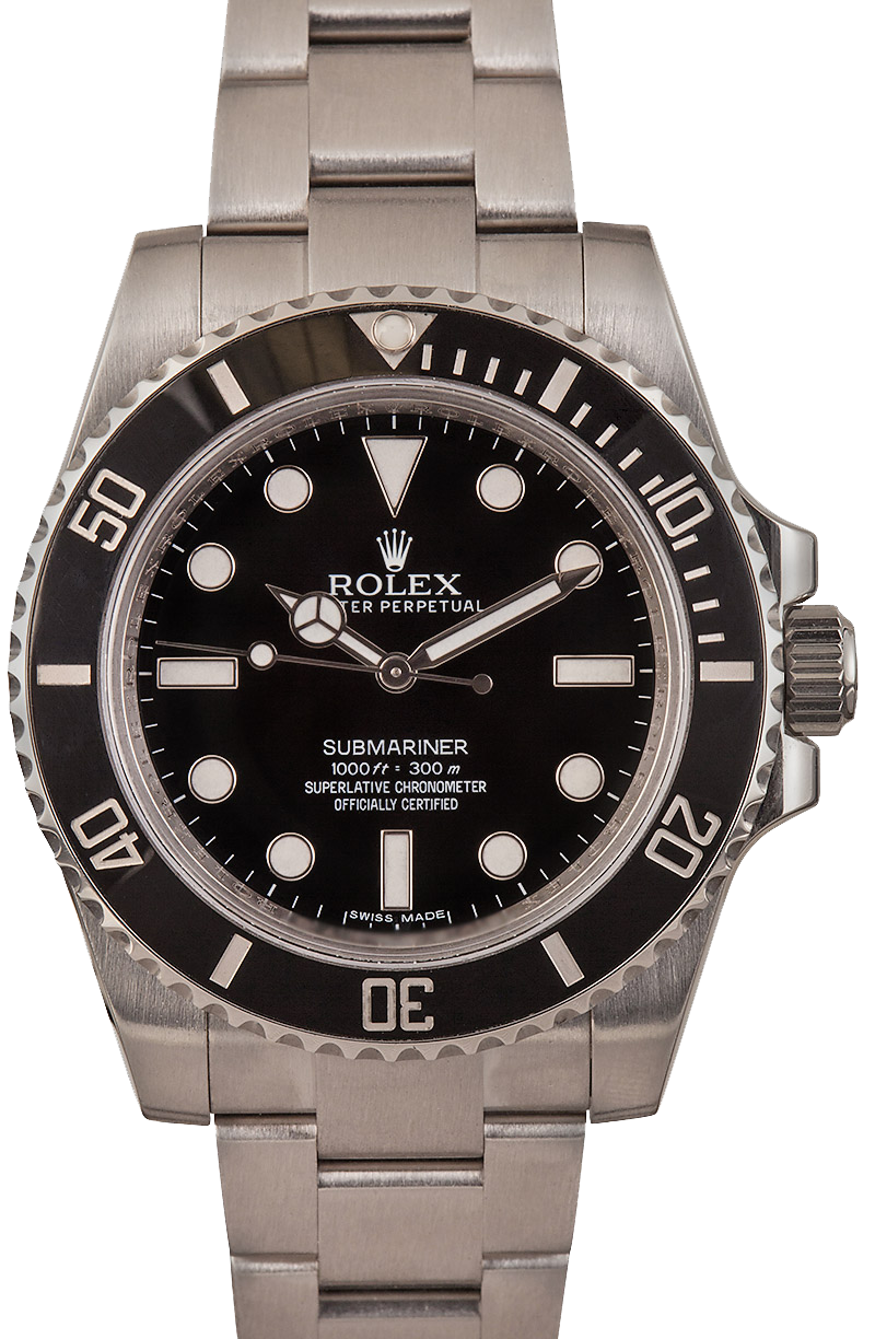 Buy Used Rolex Submariner 114060 | Bob 