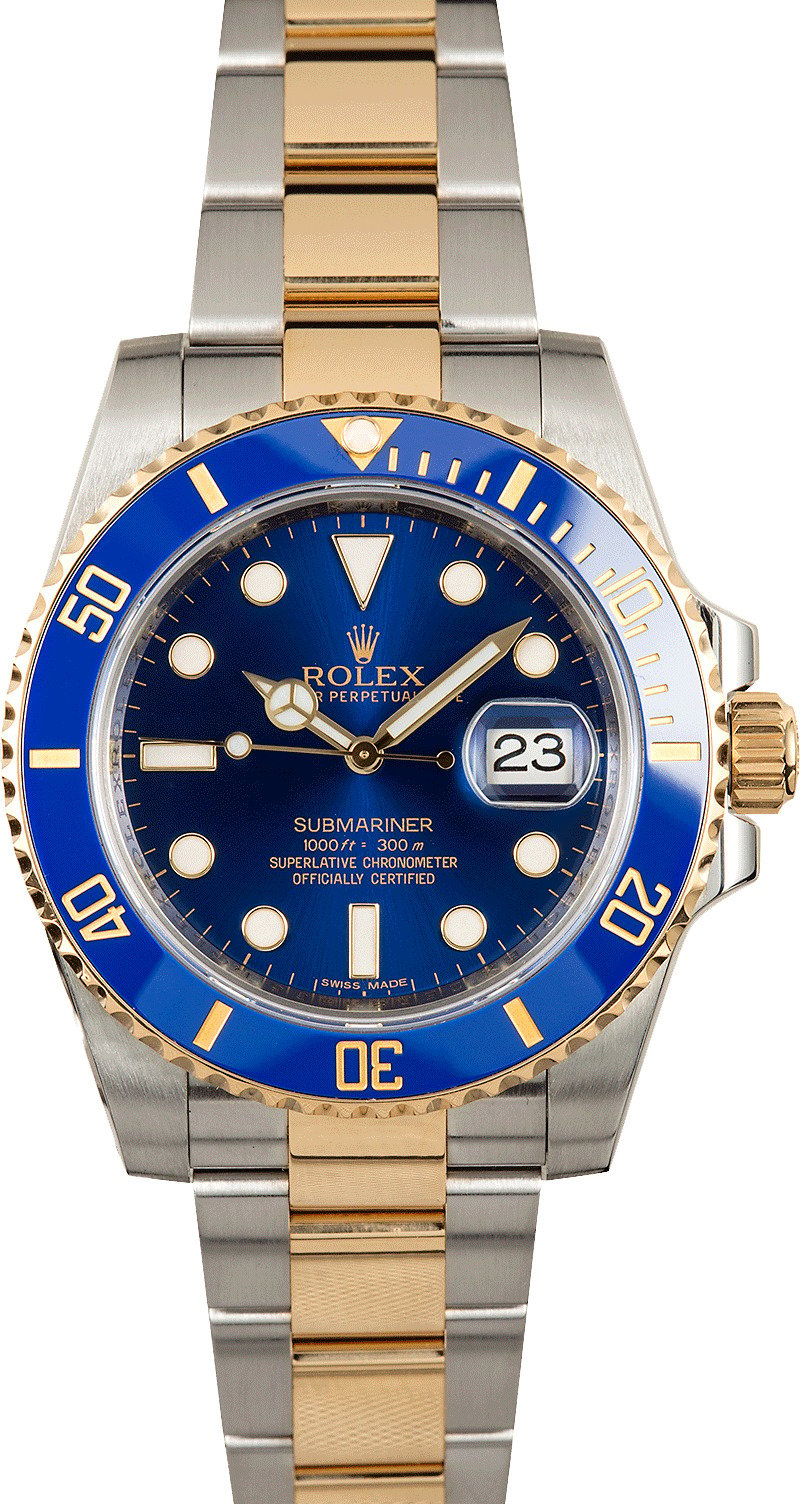 rolex submariner blue sunburst