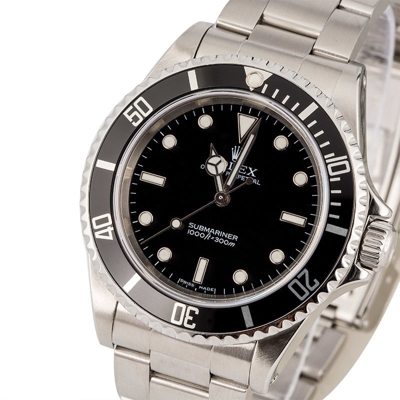 Pre Owned Rolex Submariner 14060 Stainless Steel