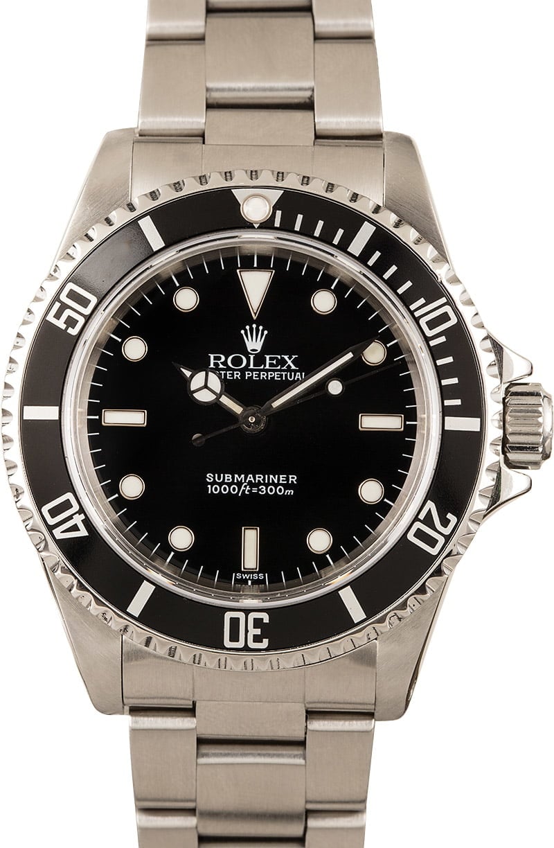 Buy Used Rolex Submariner 14060 | Bob's 