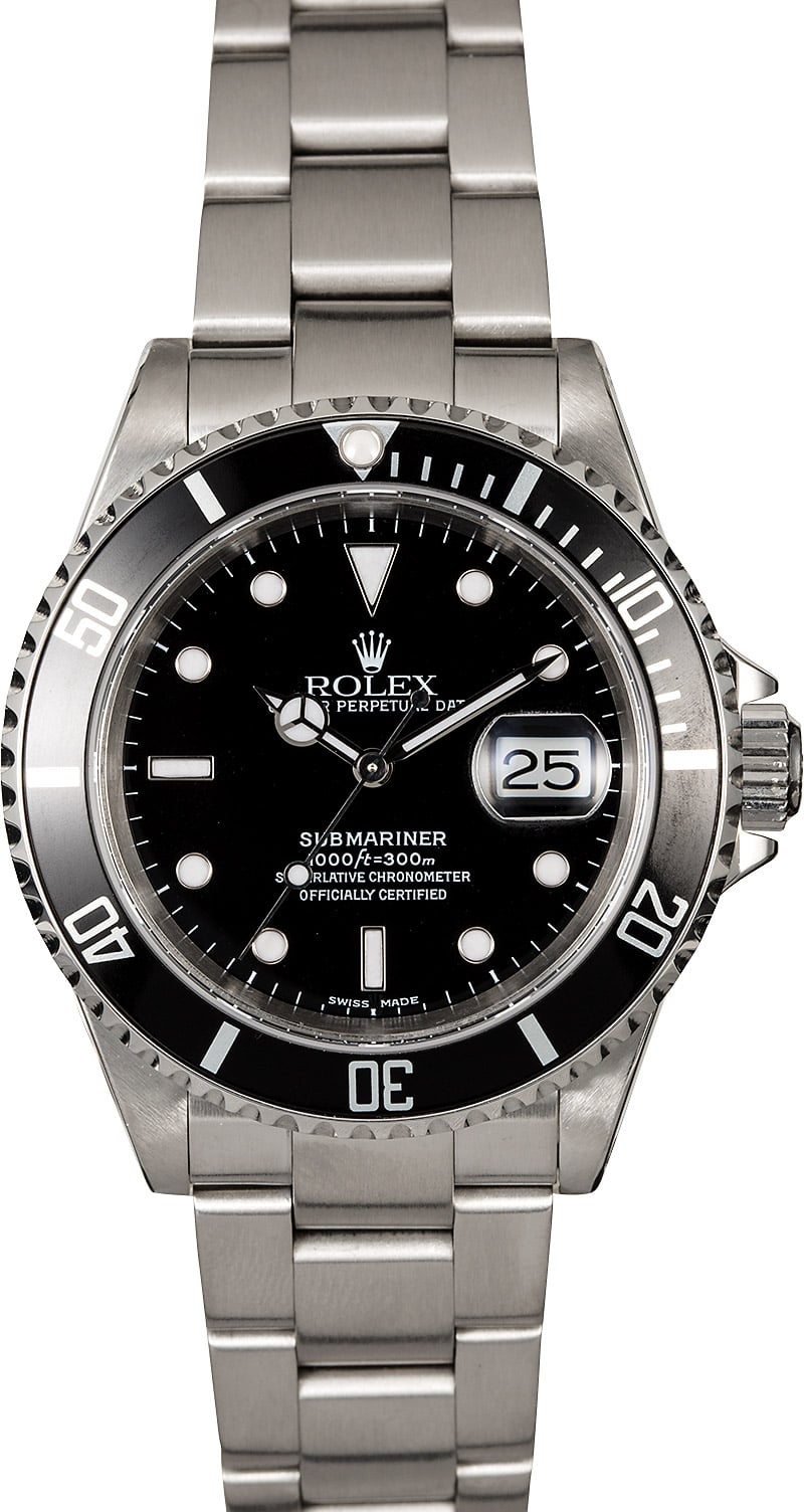 rolex diver black