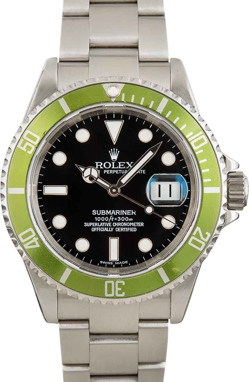 Rolex Submariner 16610LV Kermit Watch  S.Song Vintage Timepieces – S.Song  Watches