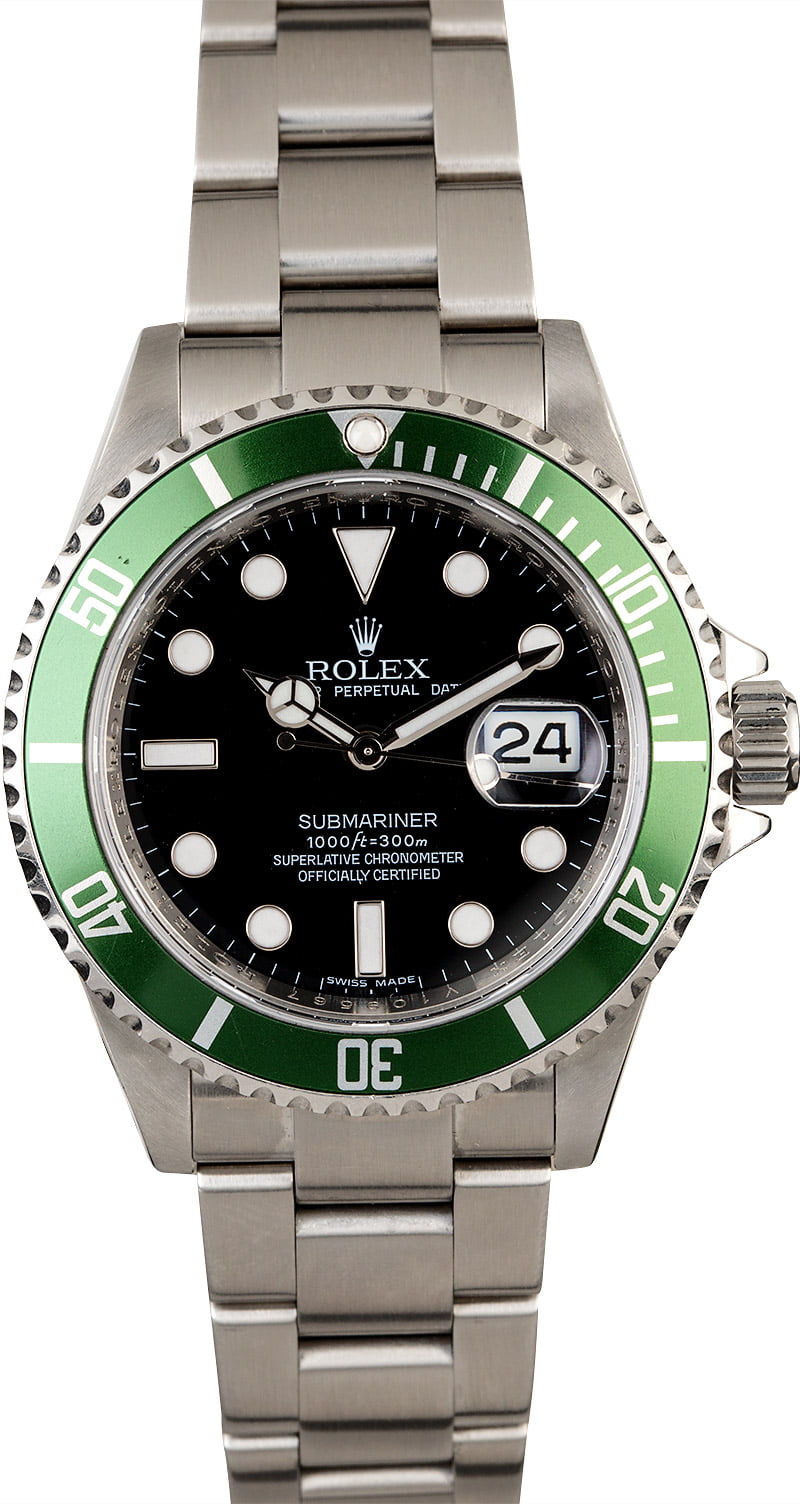 Rolex Submariner Green Anniversary Edition 16610V