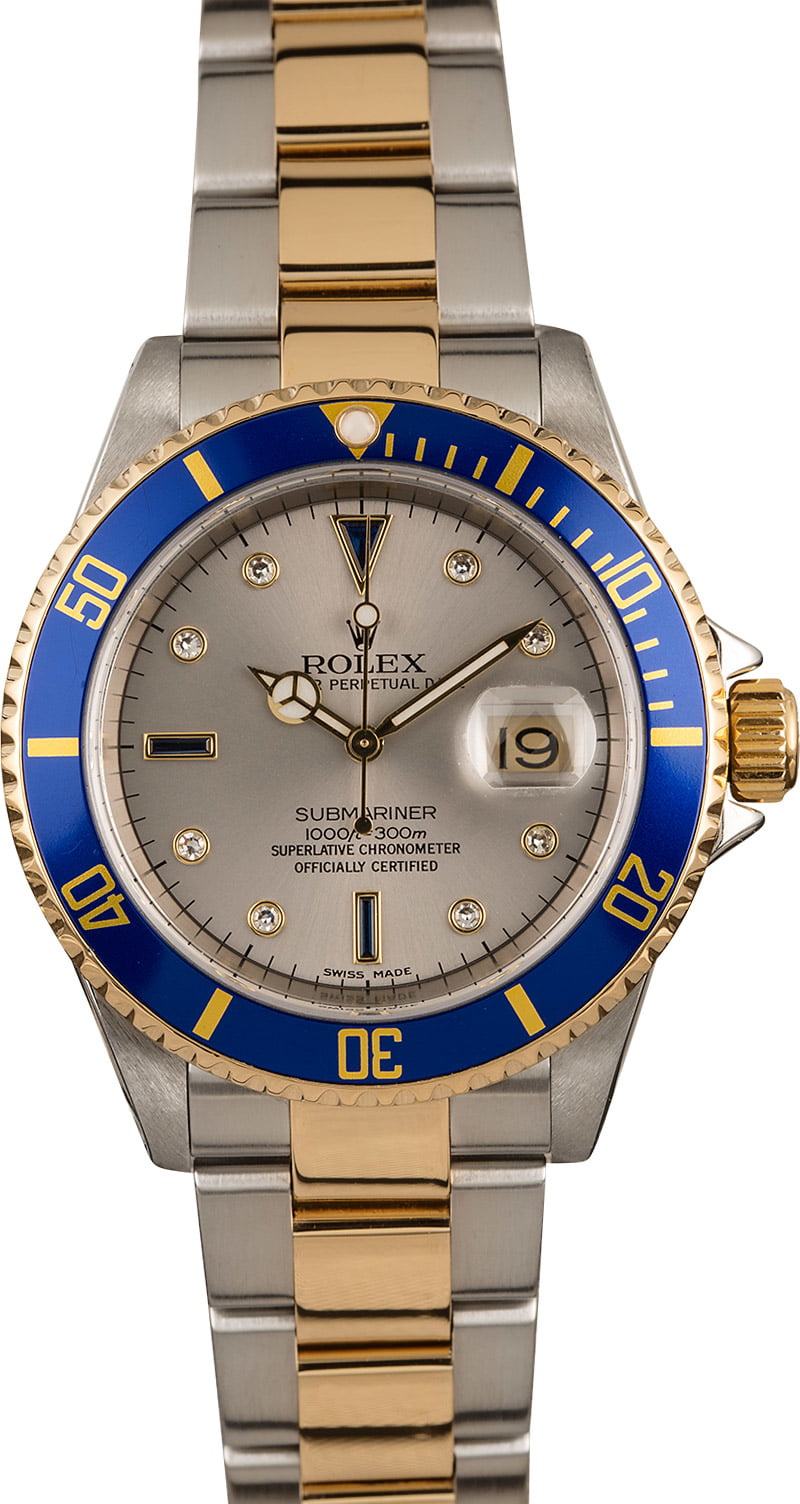 Buy Used Rolex Submariner 16613 | Bob's Watches - Sku: 125952