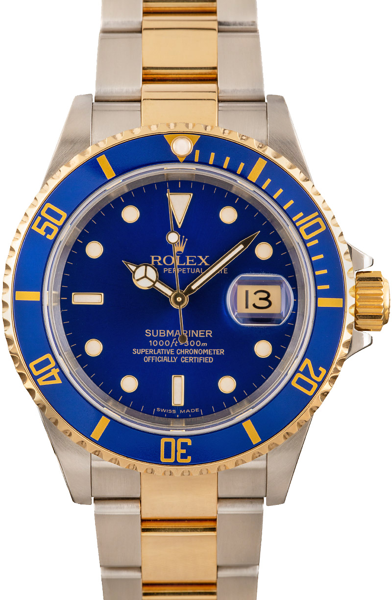 Buy Used Rolex Submariner 16613 | Bob's Watches - Sku: 152872