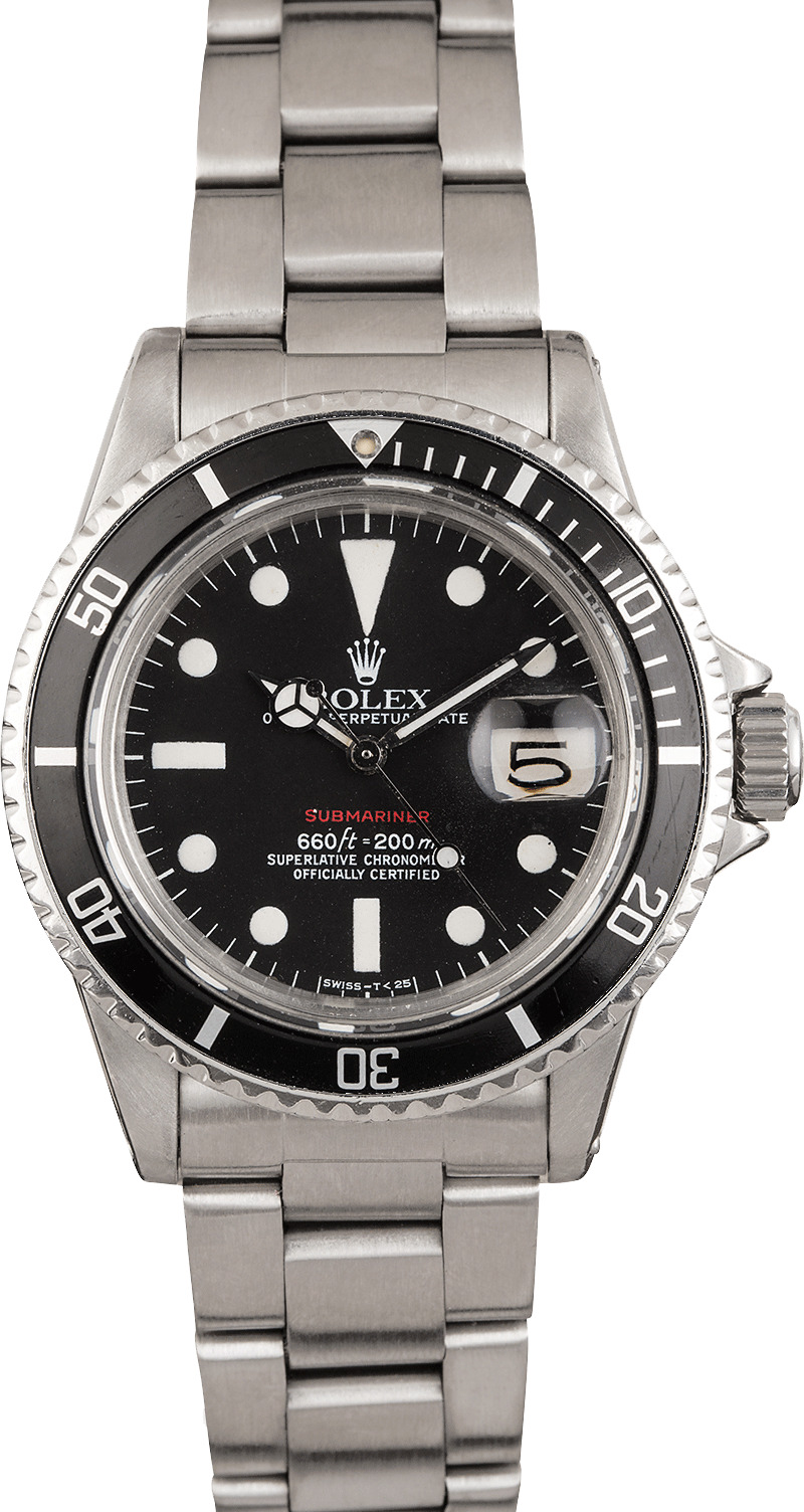 Buy Vintage Rolex Submariner 1680 | Bob's Watches - Sku: 124907