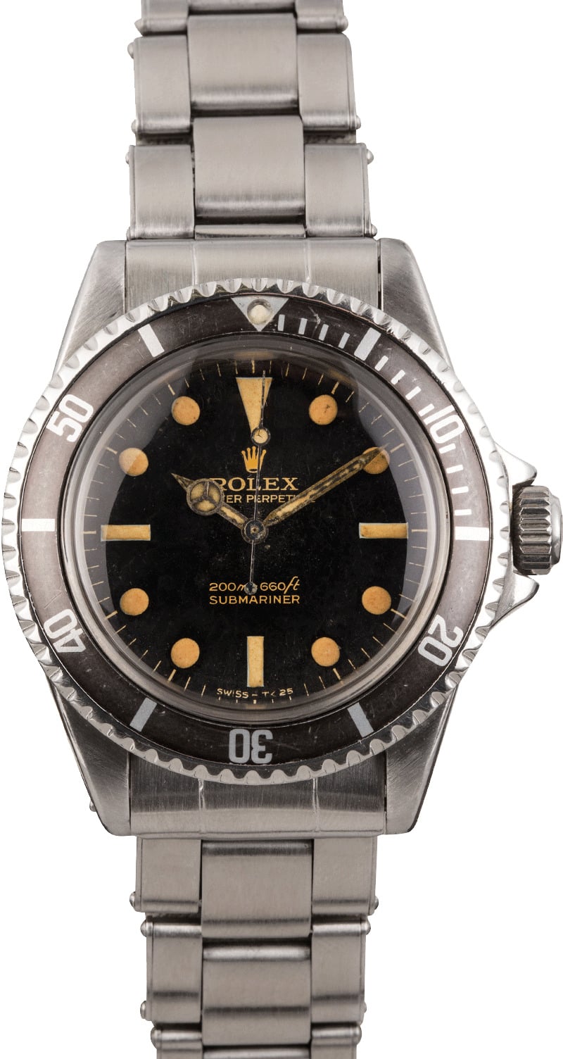 Buy Vintage Rolex Submariner 5513 | Bob's Watches - Sku: 124320