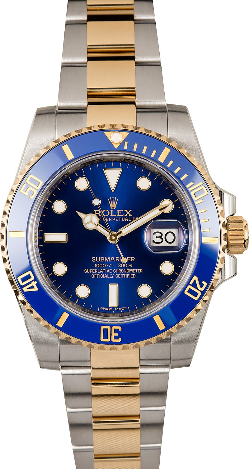 Buy Used Rolex 116613 | Bob's Watches - Sku: 110451