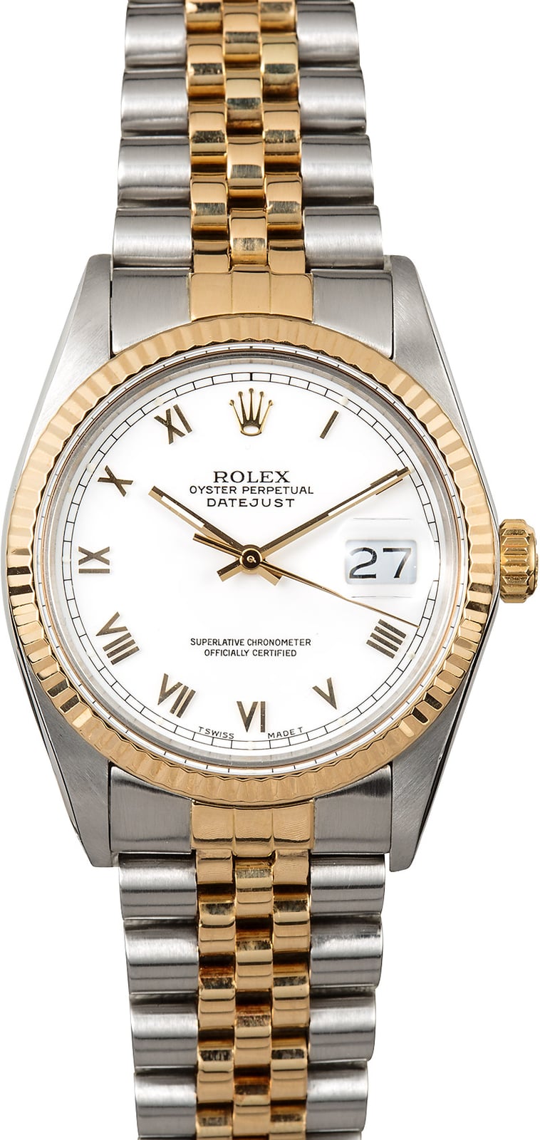 Rolex Two-Tone Datejust 16013 Jubilee Bracelet