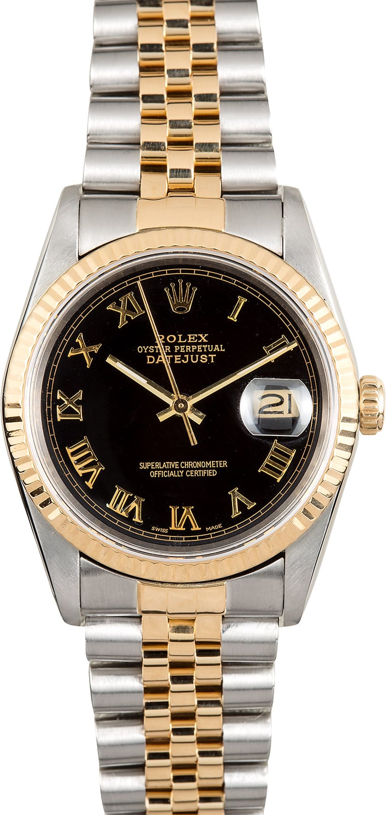 rolex datejust 16233 two tone