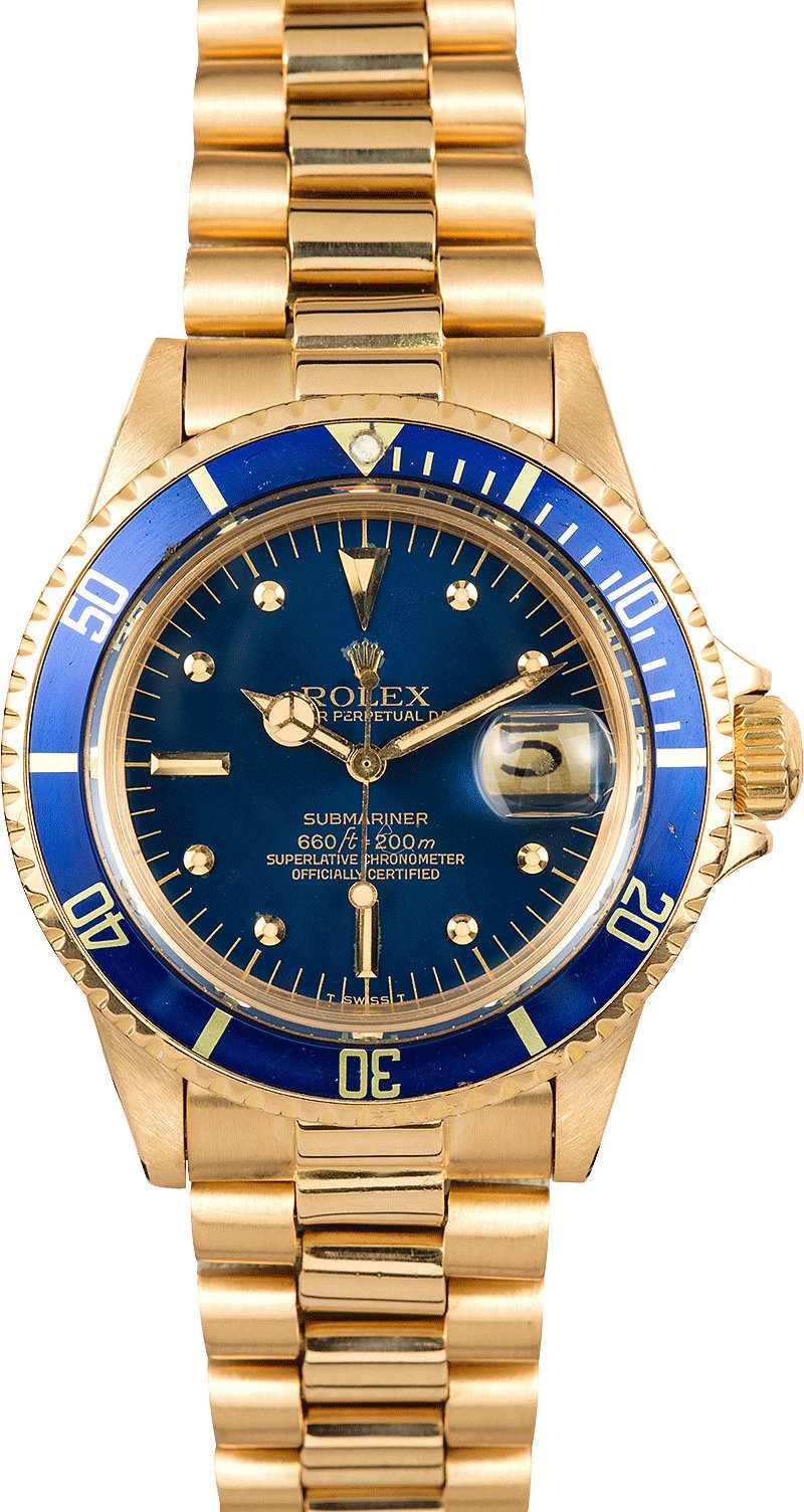 rolex submariner gold bracelet