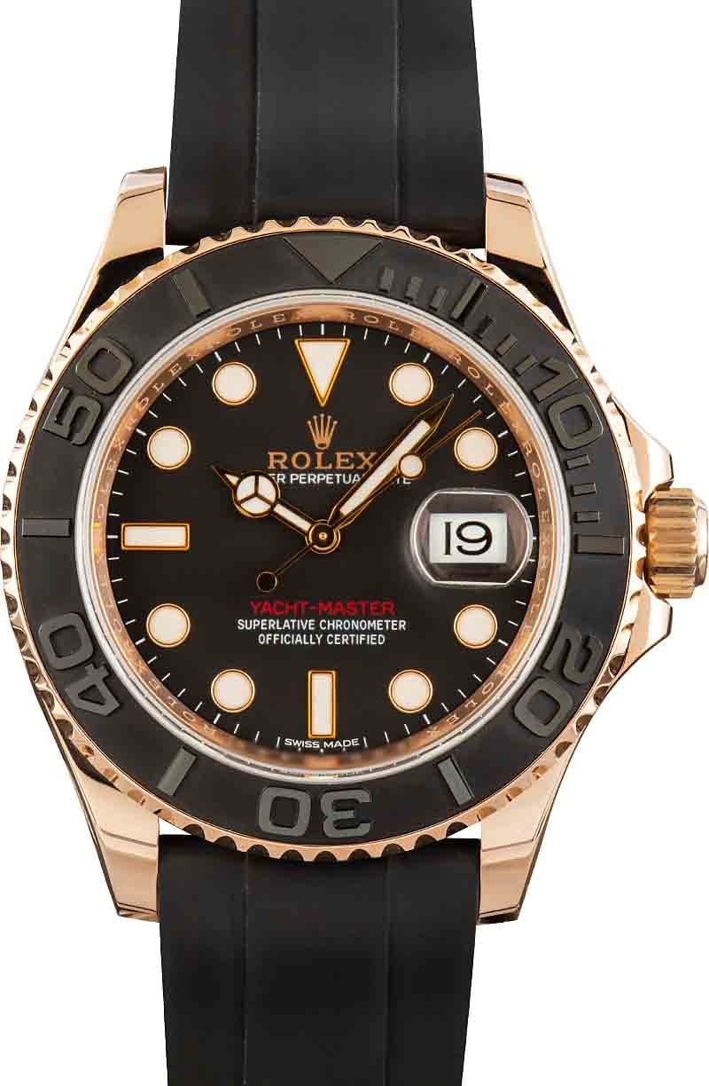 Buy Used Rolex Yacht-Master 116655 | Bob's Watches - Sku: 163177