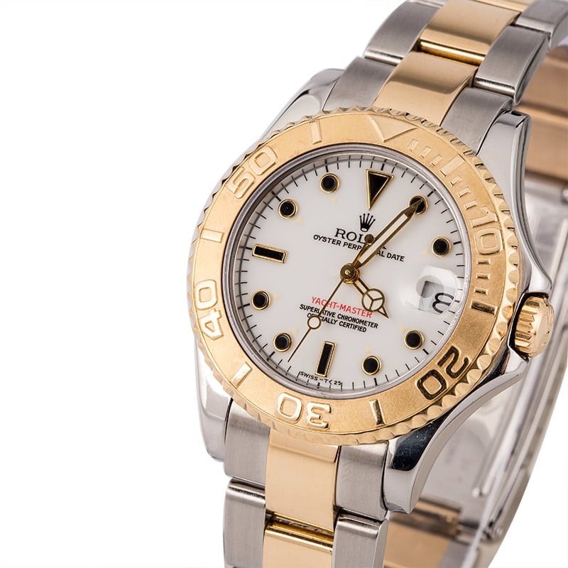 Used Rolex Mid-Size Two Tone 68623 Yachtmaster