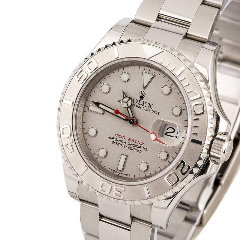 yachtmaster rolex silver